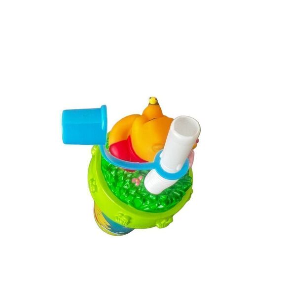 Vtg Disney Winnie the Pooh Bear Travel Water Bottle Tumbler Drink Cup 8." - Picture 10 of 11